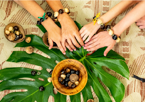 ブレスレットメイキング